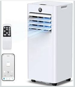 16,000 Btu Portable Air Conditioners for Large Rooms up to 750 Sq. Ft., 5-in-1 Smart WiFi AC Unit with APP, Fast Cooling, Dehumidifier, Fan, 36dB Slee