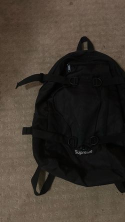 Supreme Black Backpack