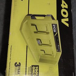 Ryobi 3 Part Quick Charger