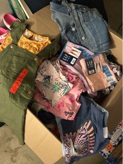 Large Box of Girls Clothes size 6 some 7
