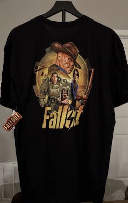Universal Studios Halloween Horror Nights 2025 Fallout T-Shirt Size L & XL 