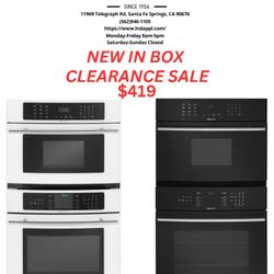 NEW IN BOX 30" JENNAIR MICROWAVE OVEN COMBO (JMW9530DAW)(JMW9530DAB)