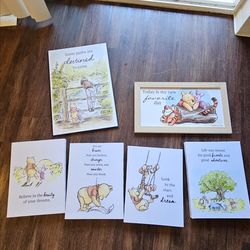 8 Winnie the pooh wall decor