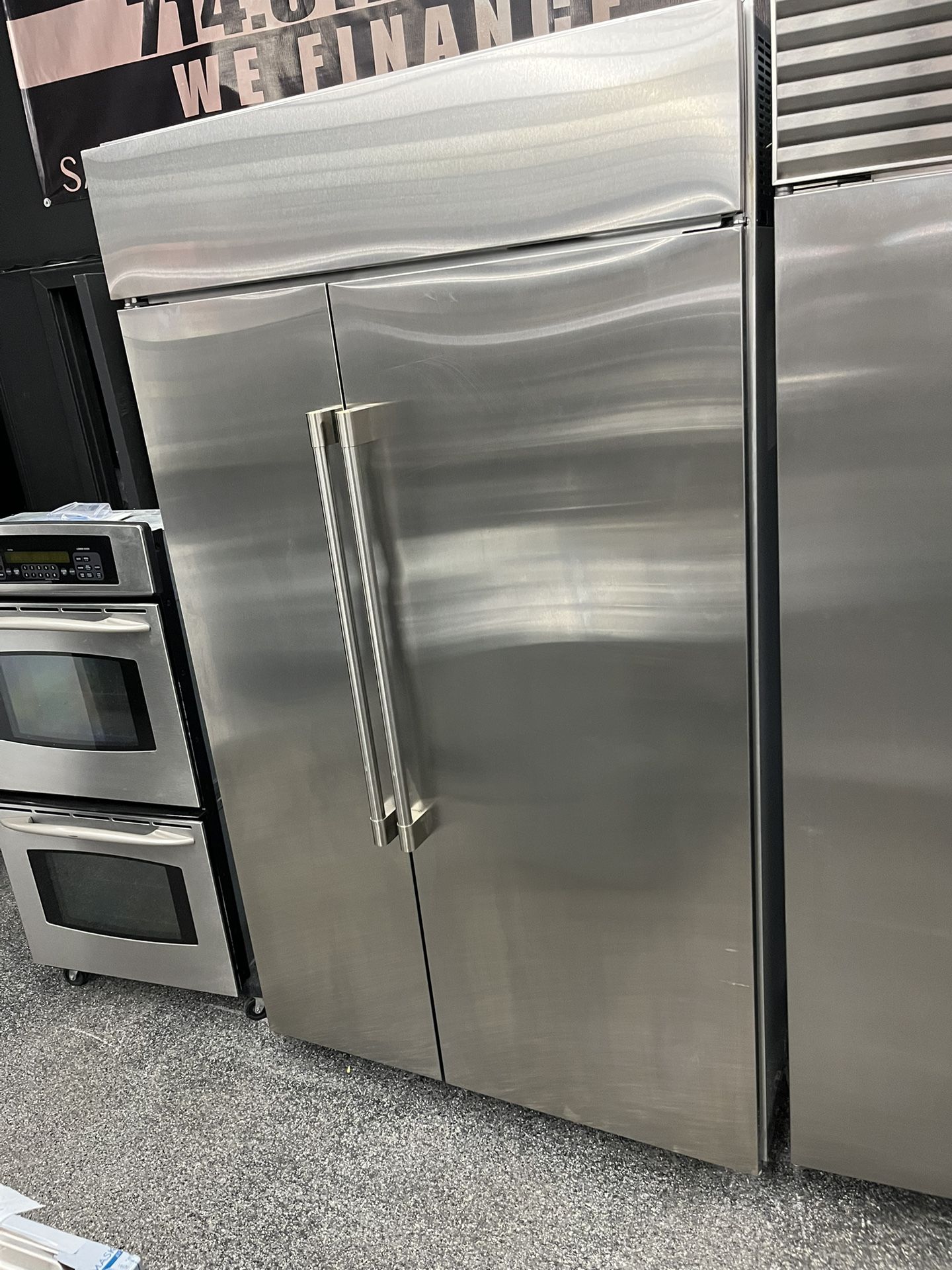 Monogram 48 Inch Fridge Side By Side Built In Stainless Steel Smart