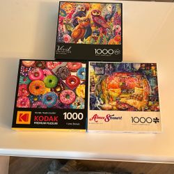 Puzzles  $10 Each 