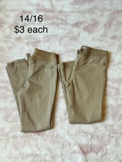 Khaki School Pants  