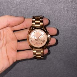 Michael Kors MK5503 Bradshaw Chronograph Rose Gold Women's Watch