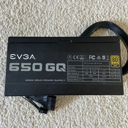 EVGA 650W GQ PSU (80 Plus Gold)