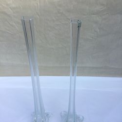 Three Eiffel Glass Centerpiece 