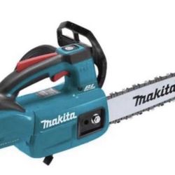 Makita 10 in. 18-Volt LXT Lithium-Ion Brushless Cordless Top Handle Chain Saw (Tool-Only)