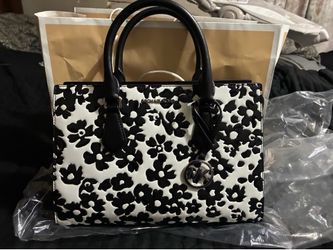 Michael Kors Sheila Medium Sequined Floral Satchel