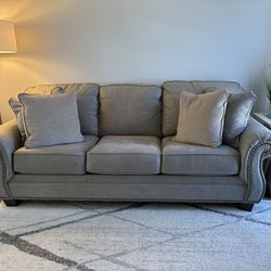 Sofa and loveseat