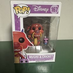 Mushu And Cricket Funko Disney 