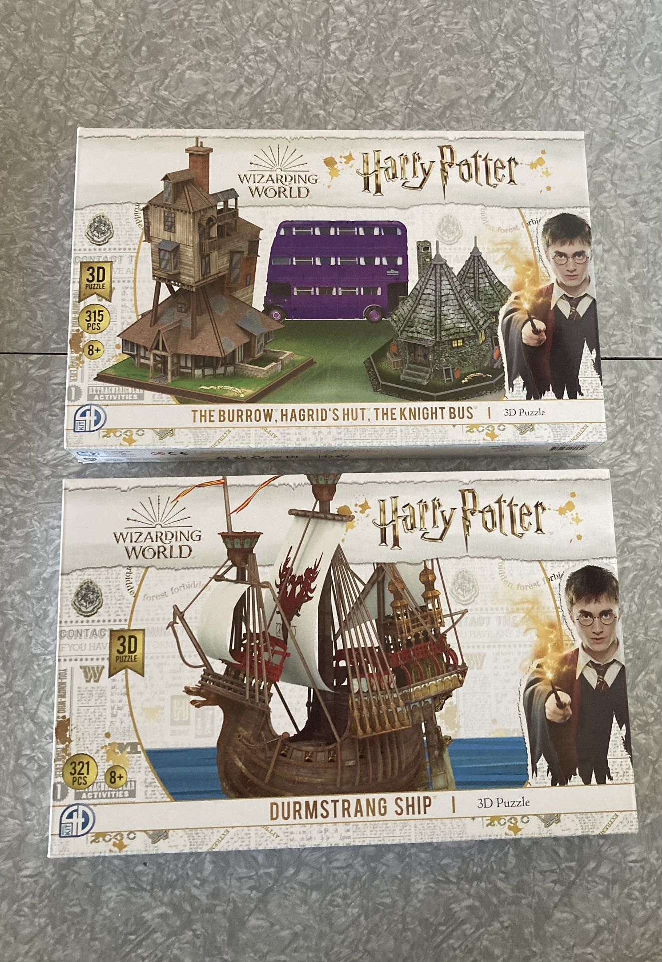 Harry Potter 3D Puzzles . New In Box