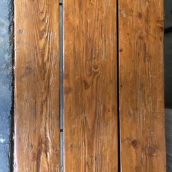 Collectible Wooden Boat Door Coffee Table