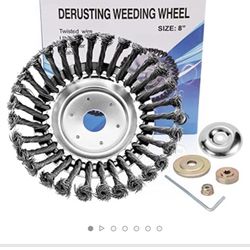Brand New Derusting Weeding Wheel 8 Inch