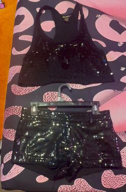 Sequin Short set