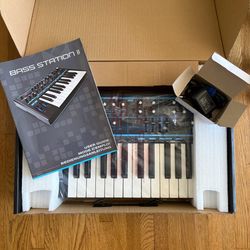 Novation Bass Station 2 analog keyboard synth moog