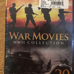 20 WAR MOVIES WWII Collection on 4 DVDs