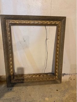 2 antique wooden frames