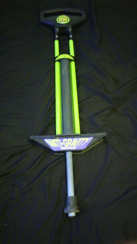 Moon stick "anti gravity device" pogo stick