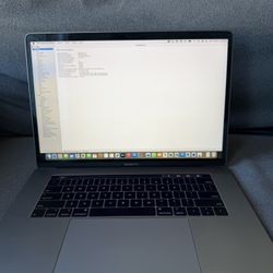 MacBook Pro 15” (2019) • Intel Core i9 • 32GB RAM • macOS Sonoma