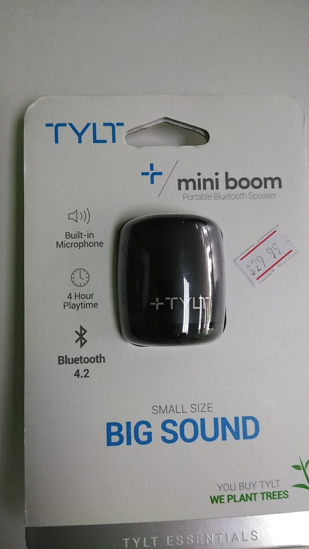 TYLT BOOM Wireless Bluetooth speaker