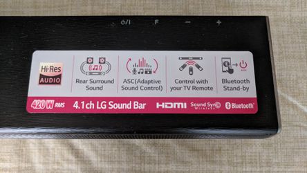 LG SJ4R Bar Set for Sale in Rocky OH - OfferUp
