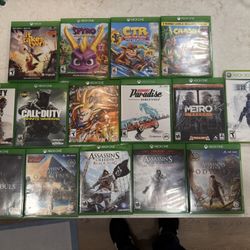 15 Xbox Games Good Condition 