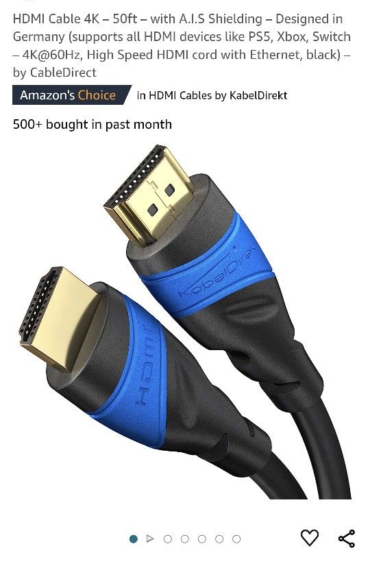 HDMI Cable 50ft