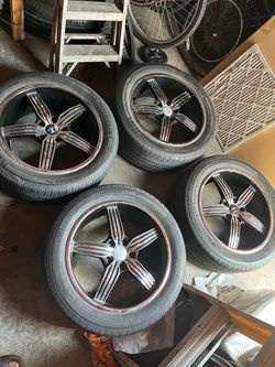 set rims size 18 for cars chevrolet 5?lugs need tires/ size 265/45/18”