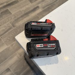 Milwaukee Batteries 18v