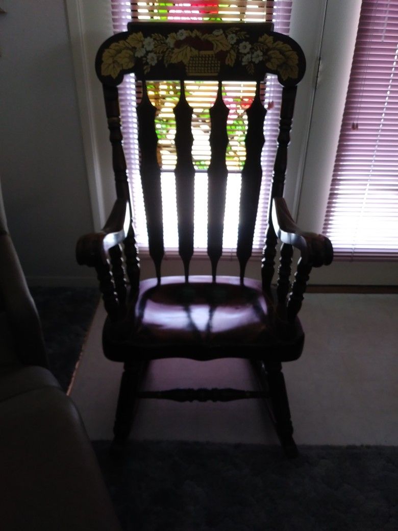 Vintage Wood Rocker