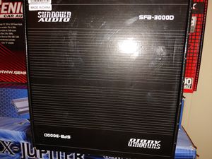 Photo Sundown Audio SFB-3000D Mono 3000w rms Amplifier ($325 each)