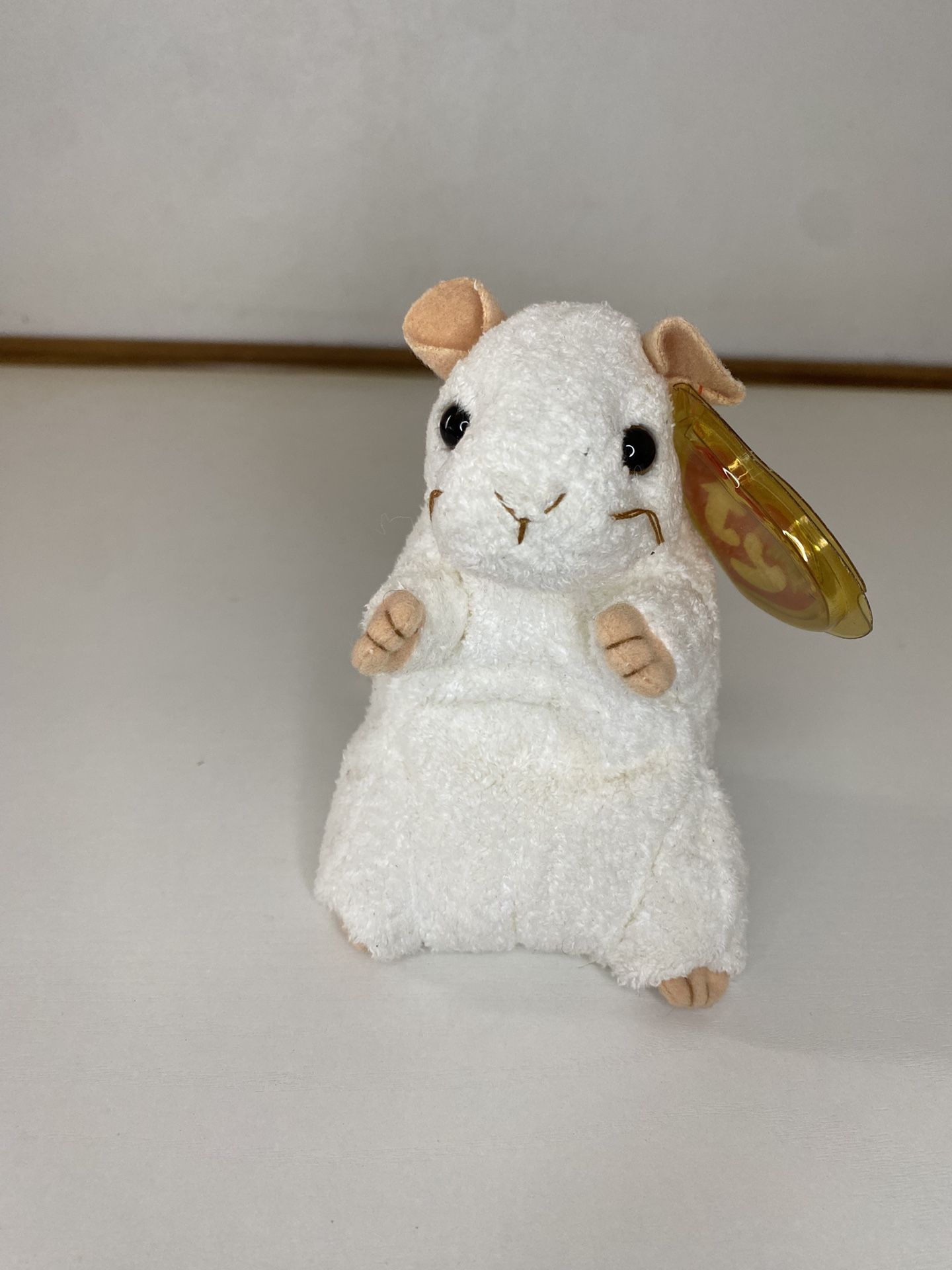 Ty Beanie Baby - CHEEZER the White Mouse (5 Inch) Stuffed Animal Toy