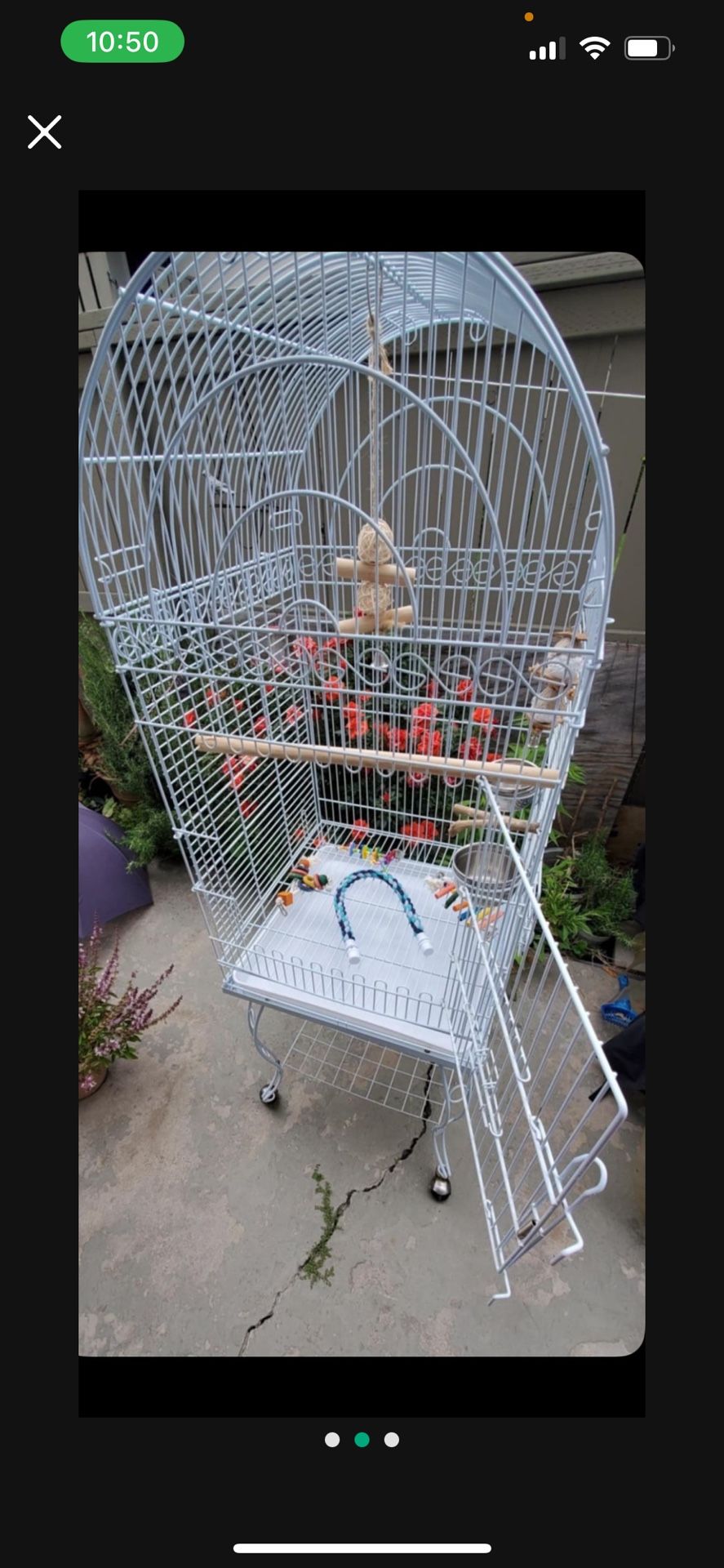 Large bird cage