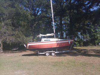 Sail boat San Juan