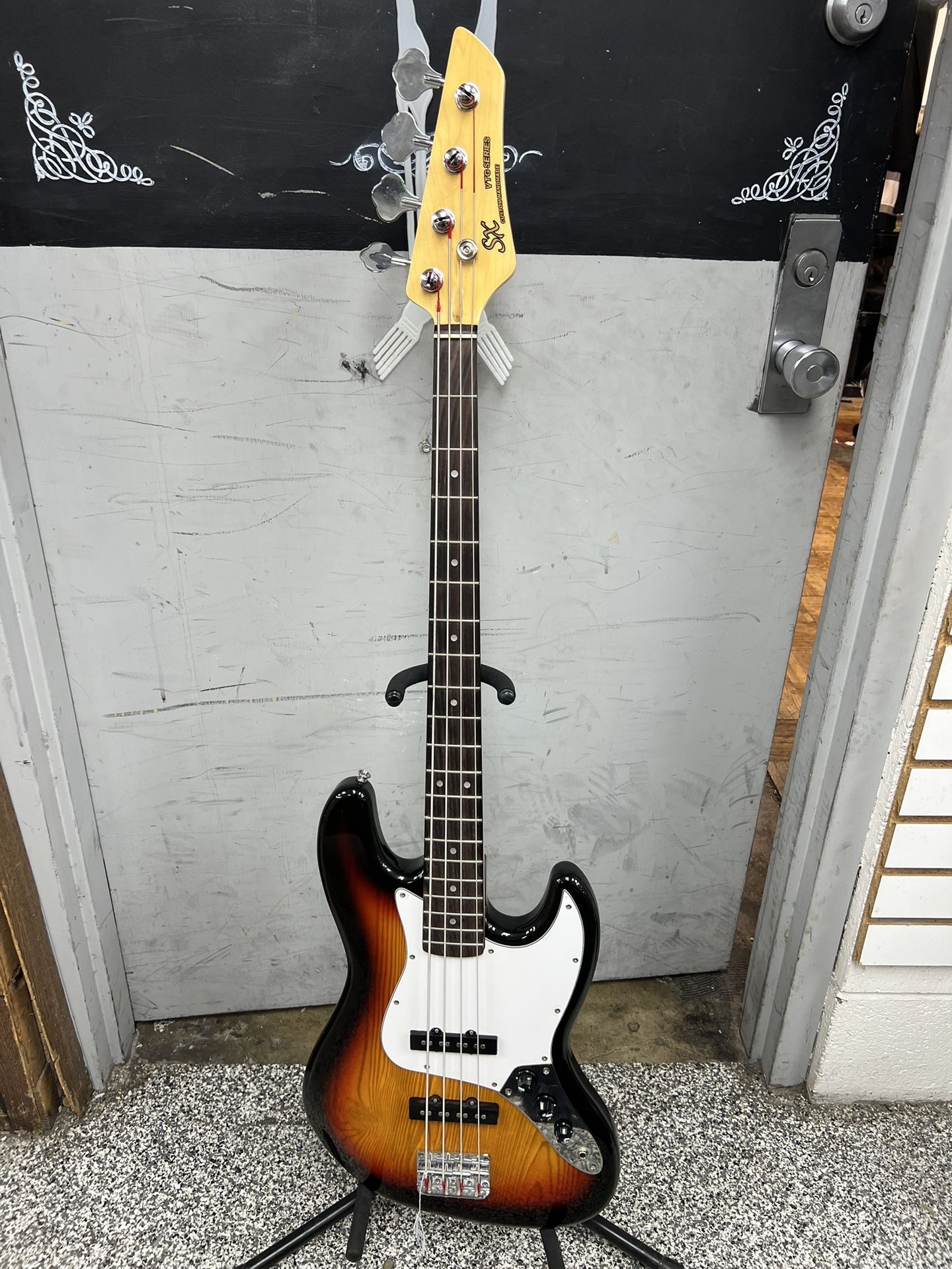 SX VTG Series Jazz Bass – $249