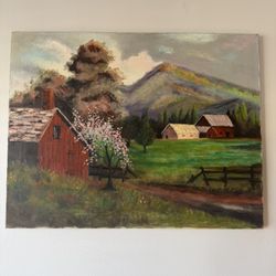 Oil apainting. Signed by the artist. 28*22 inch