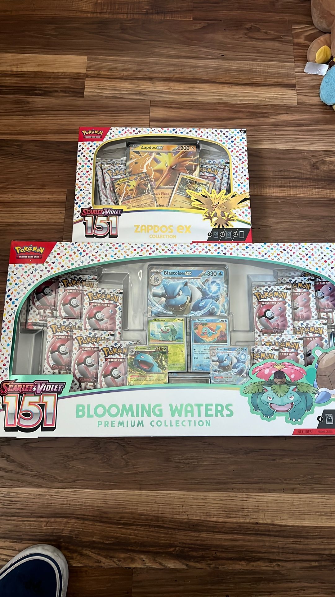 Pokémon 151 Blooming waters And Zapdos