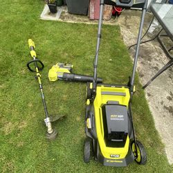 RYOBI 40v Self Propelled Electric Lawn Mower