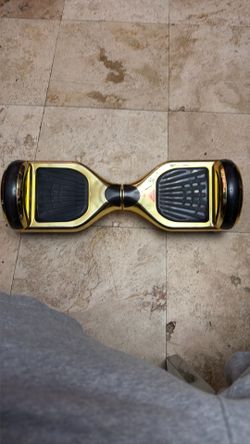 Gold hover board