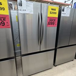 3 Doors Refrigerator French Door 
