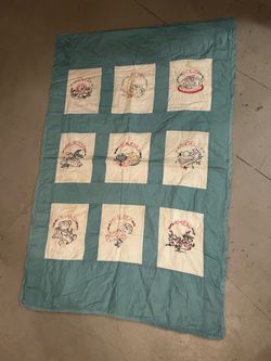 Vintage baby quilt