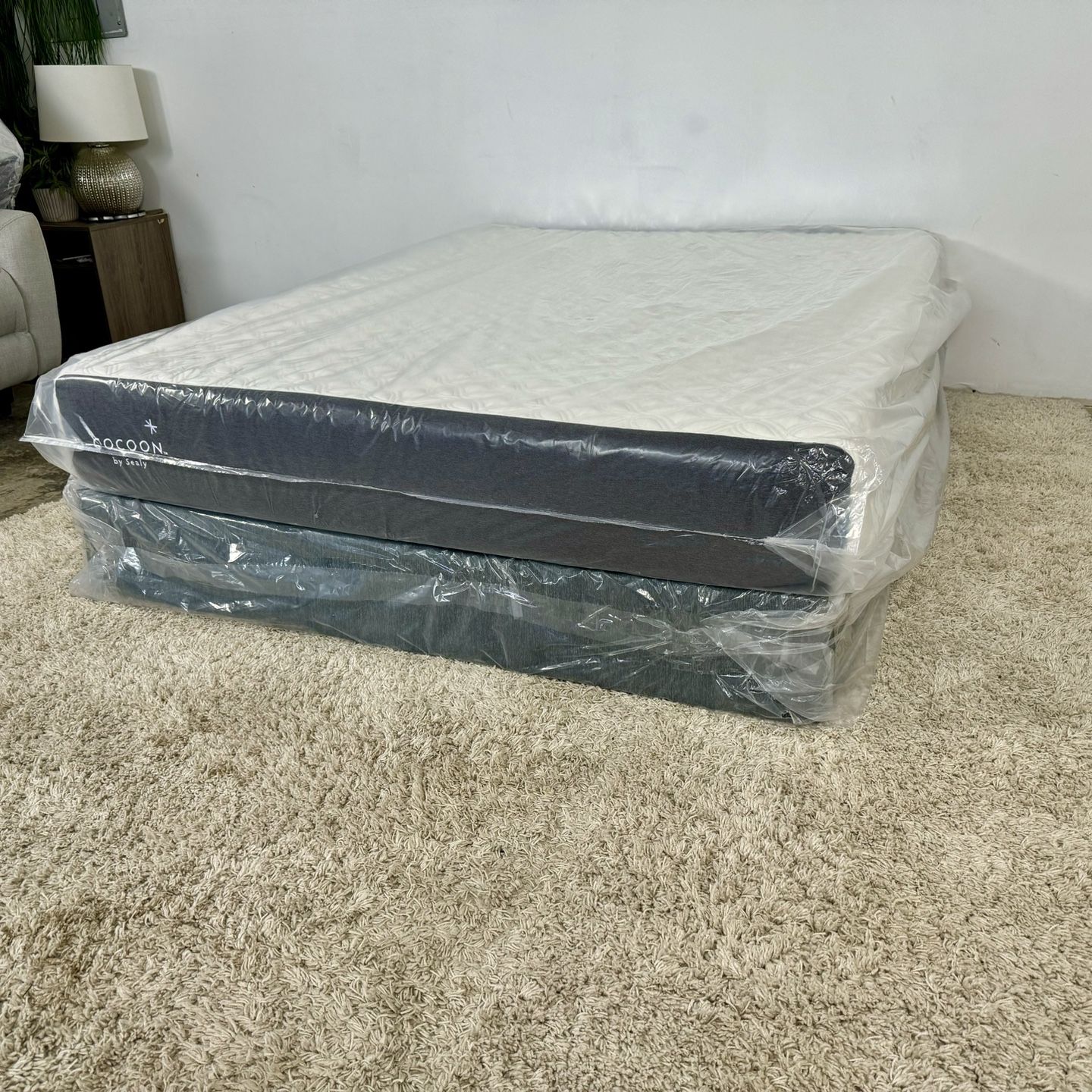 Queen Sealy Cocoon Mattress (Delivery Is Available)