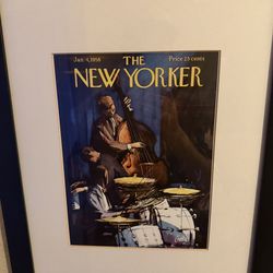 New Yorker magazine original cover framed