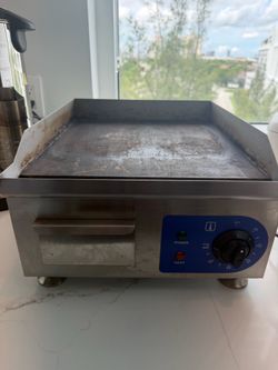Commercial Electric Countertop Griddle