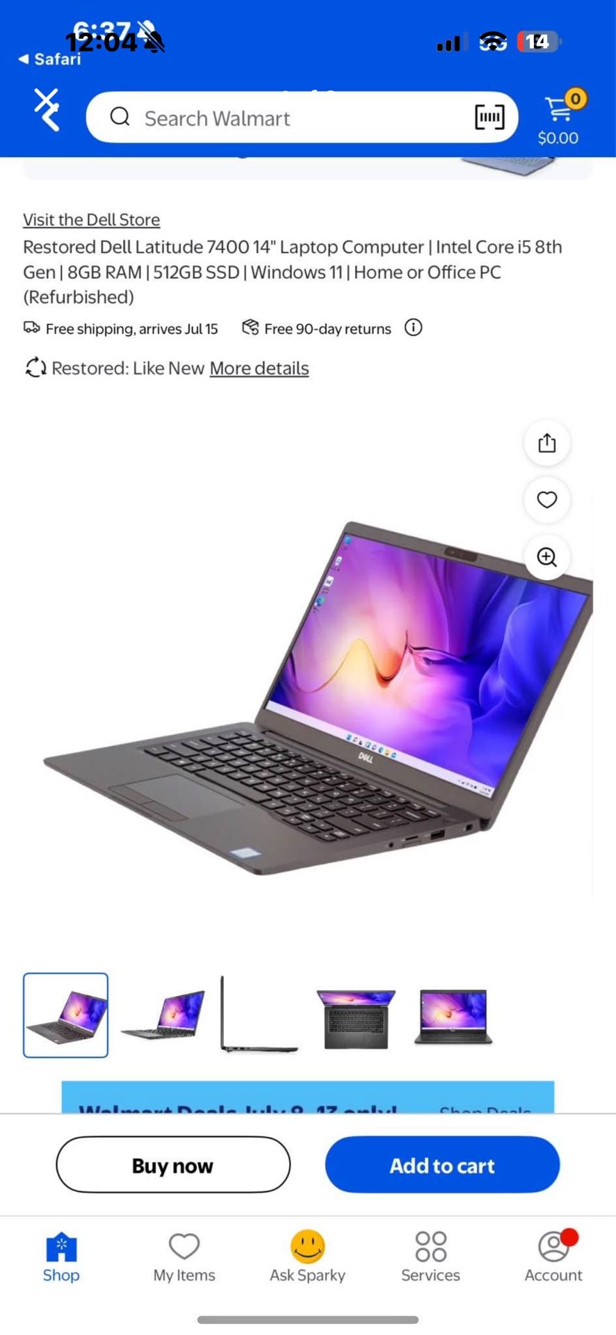 Dell Lat 7400