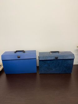 Vintage Expandable accordion file folders with 20 pockets- 2 count