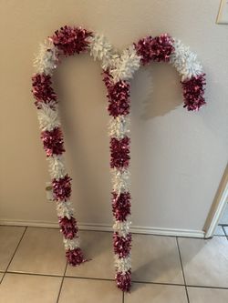 Christmas Candy Canes Decor